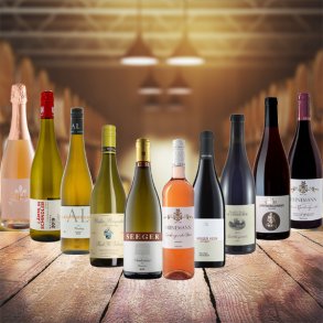 Smagekasse /10 fl - Overblik over Druer, Producenter