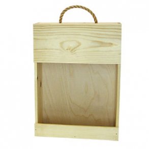 Trkasse 3 flasker u. Logo