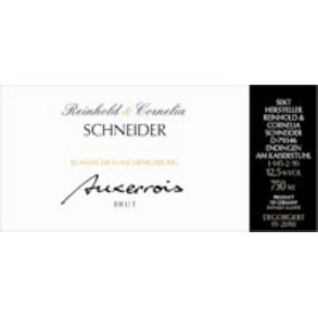 #Schneider Auxerrois* Brut Sekt (MOUSSERENDE)