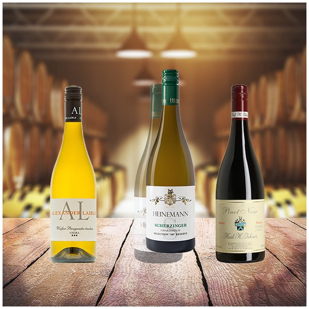 Smagekasse /3 fl - Podcast - Vin for begyndere - Baden