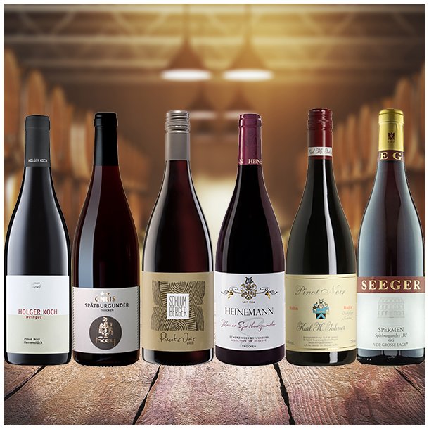 Smagekasse /6 fl - Pinot Noir