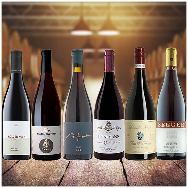 Smagekasse /6 fl - Pinot Noir