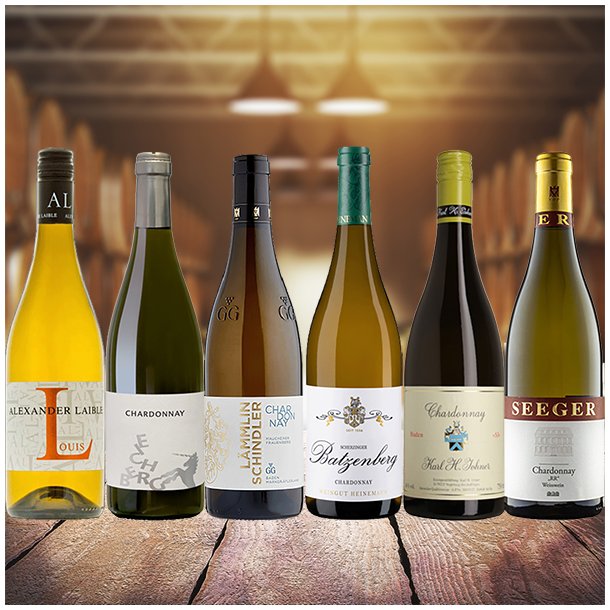 Smagekasse /6 fl - TOP Chardonnay