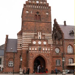 Firma Vinsmagning og Tapas i den gamle byr�dssal i Roskilde